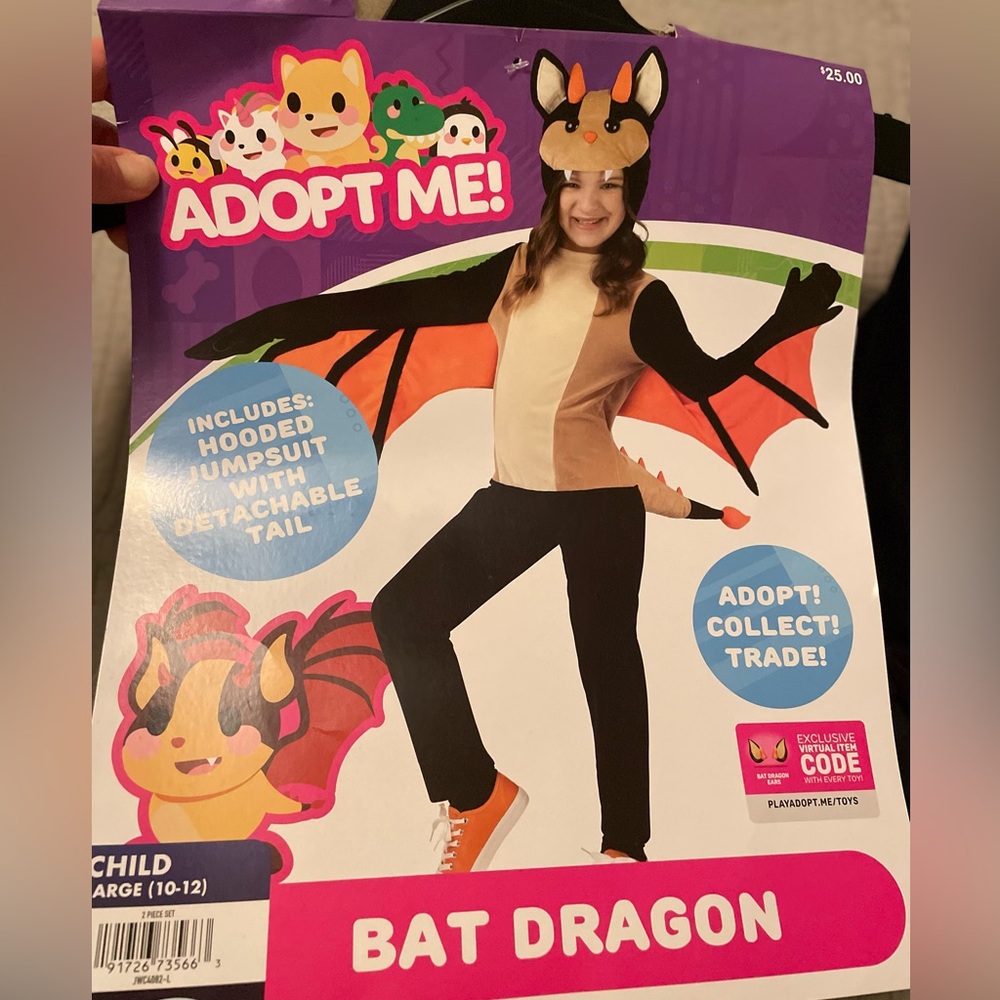 Target Kids Dragon Costume - Black, Orange, Tan